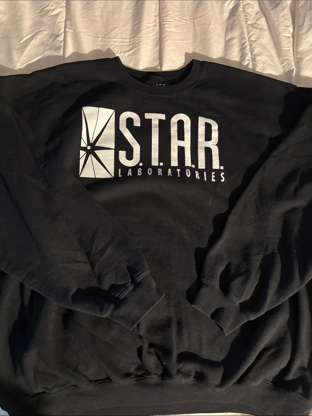 H&M Black S.T.A.R. Laboratories Graphic Sweatshirt